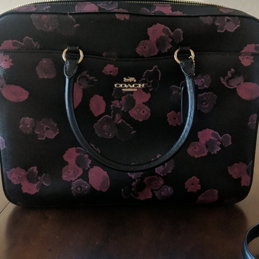 Coach laptop bag